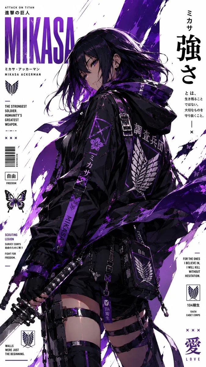 Anime Character Streetwear Collector Poster poster GPT Image 2 prompt example