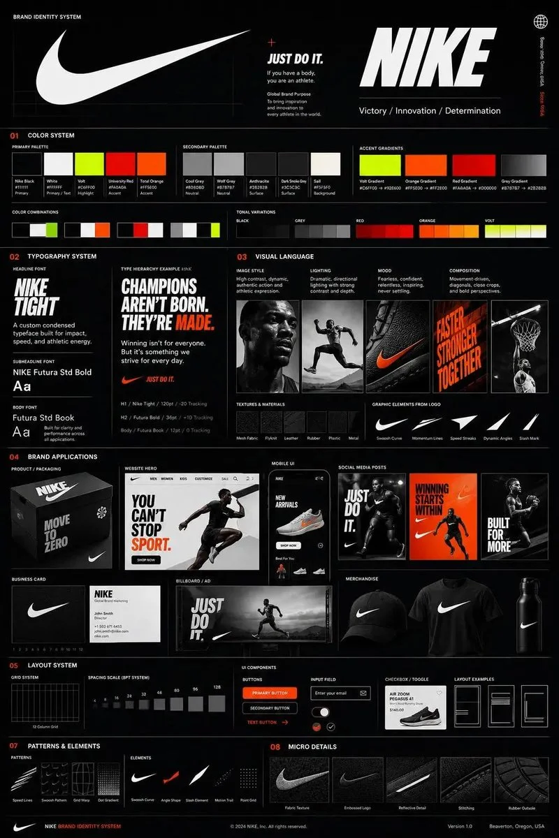 Brand Identity Guideline Board ui mockup GPT Image 2 prompt example