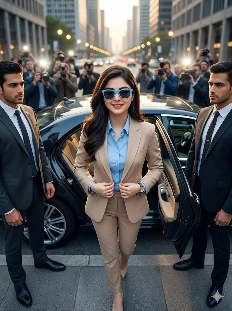 Businesswoman Luxury Car Arrival portrait GPT Image 2 prompt example