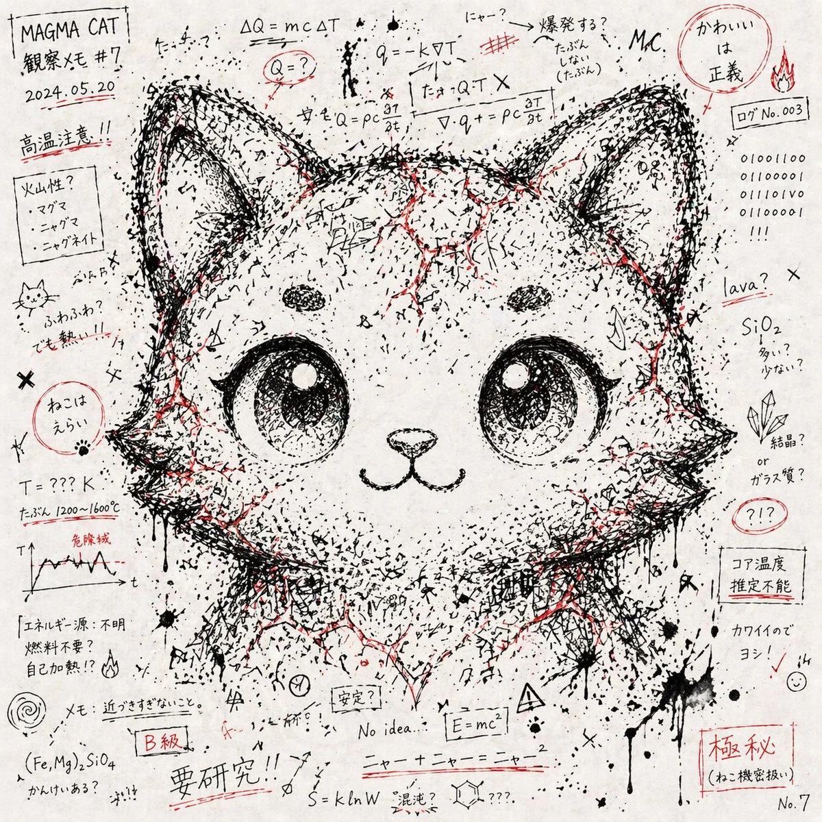 Chaotic Ink Scribble Portrait with detailed character design, storyboard structure and dramatic illustration depth