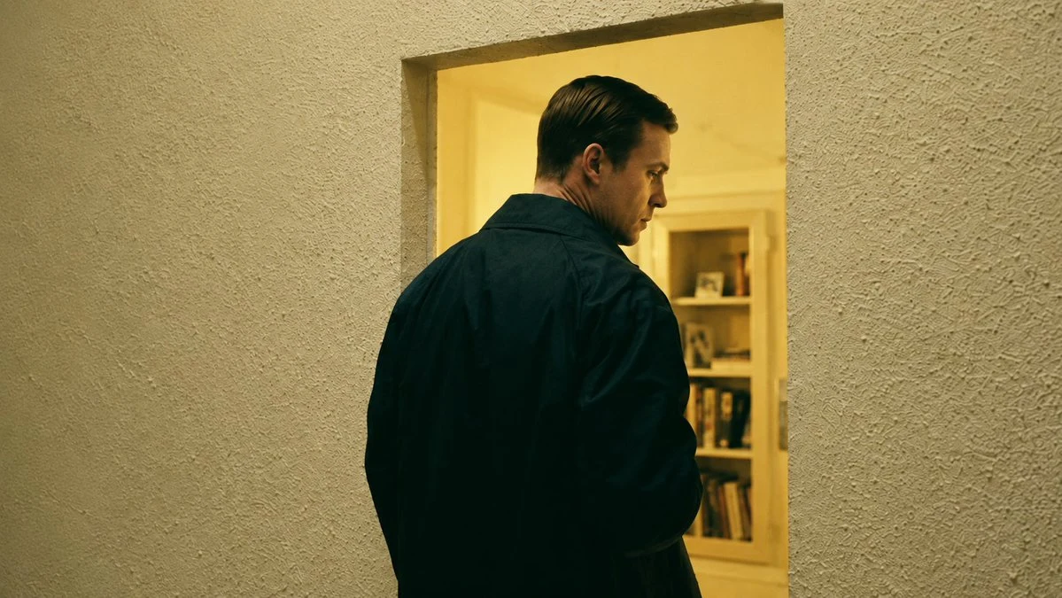 Cinematic Man in Doorway storyboard visual