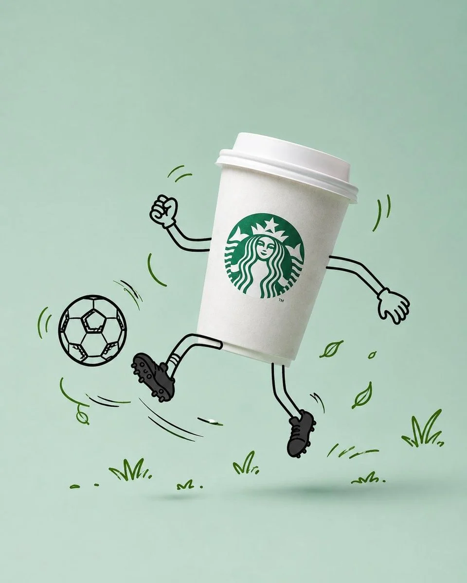 Commercial Product Advertising with Doodles with campaign-ready composition, brand-focused styling and premium commercial lighting