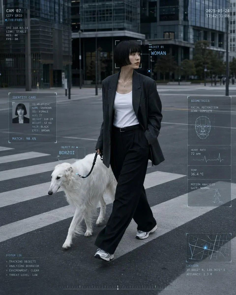 Cyber Core Editorial Surveillance Photography with social-ready composition, lifestyle framing and shareable visual storytelling