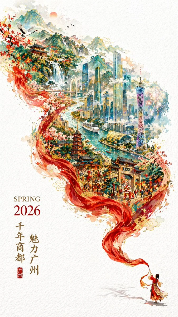Double Exposure City Promo Poster with structured callouts, clean hierarchy, and educational poster layout