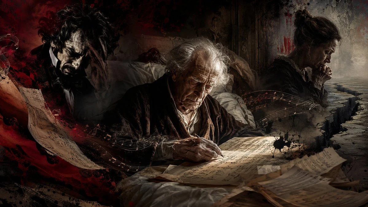 Dying Composer Final Masterpiece storyboard visual