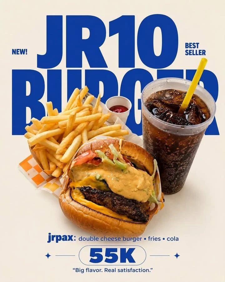 Editorial Typography Product Poster ad creative visual