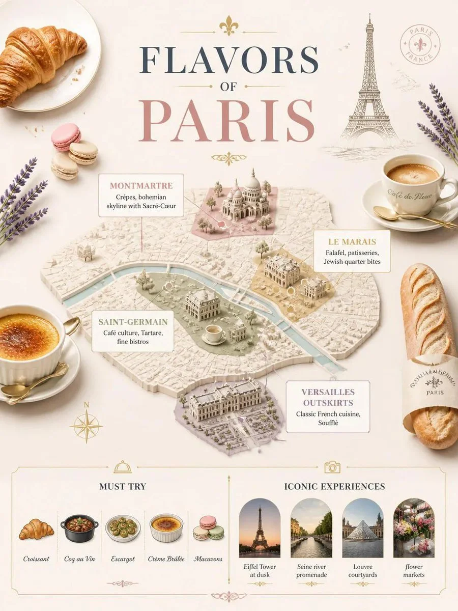 Flavors of Moscow Food Infographic ui mockup GPT Image 2 prompt example