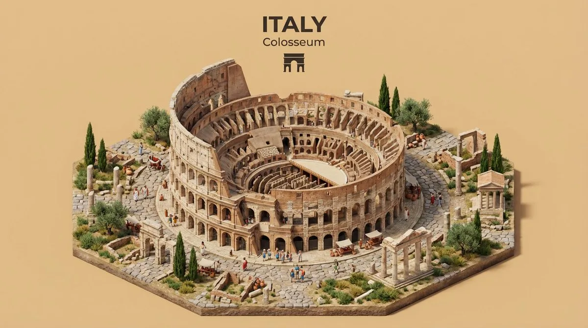 Isometric Landmark Diorama visual with polished GPT Image 2 composition, clear subject focus and detailed presentation