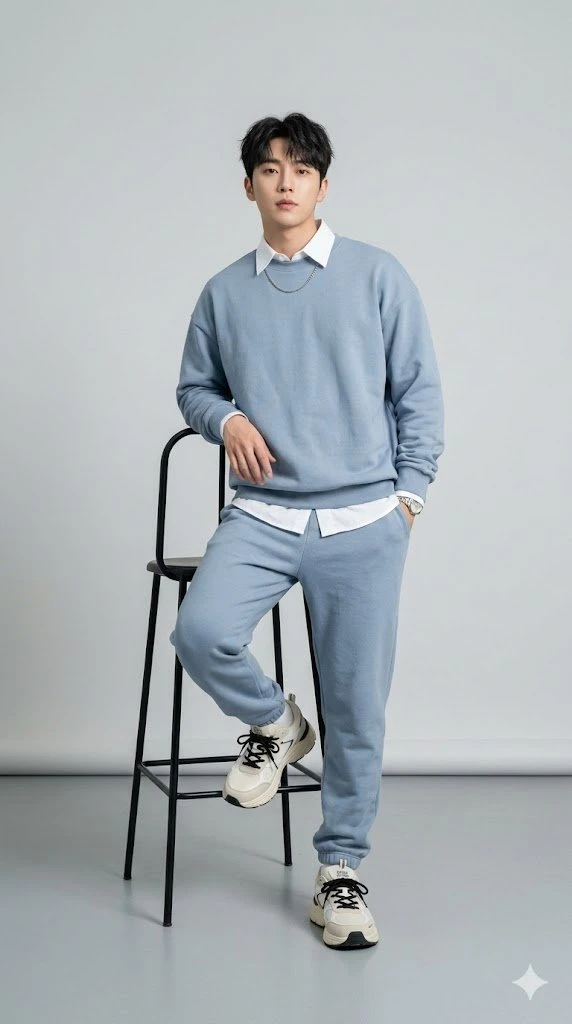 K-Fashion Studio Portrait with campaign-ready composition, brand-focused styling and premium commercial lighting