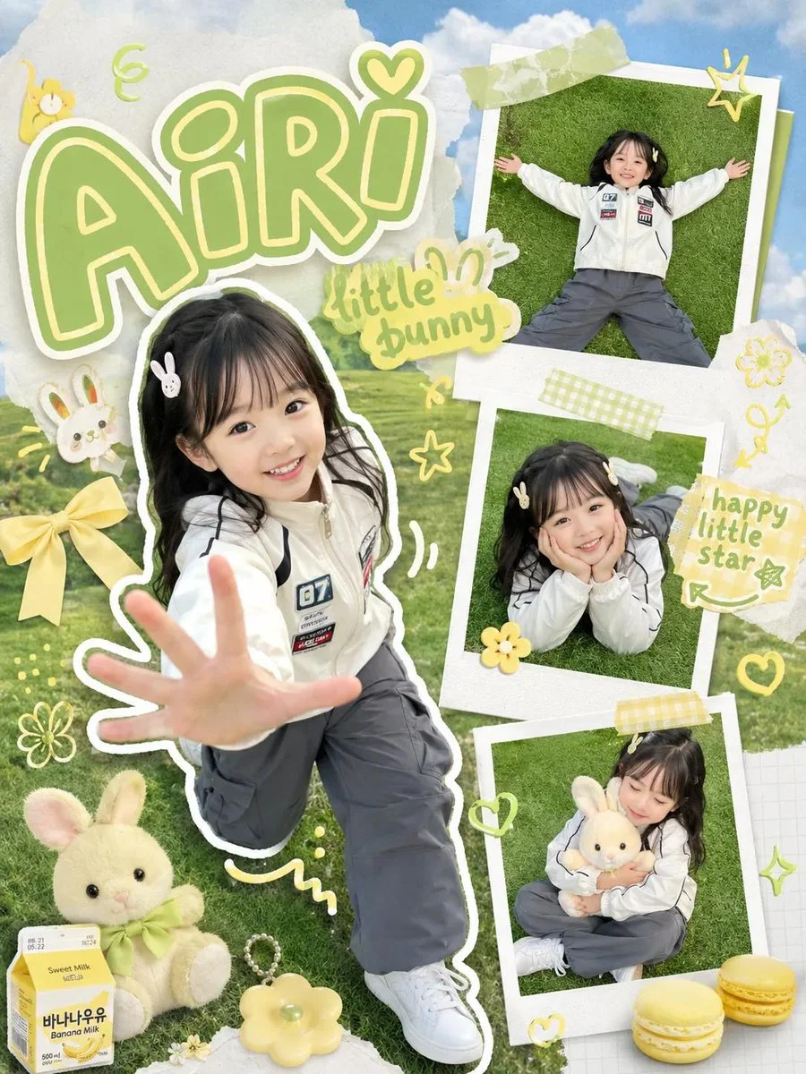 Kawaii Kids Scrapbook Photography Poster poster GPT Image 2 prompt example