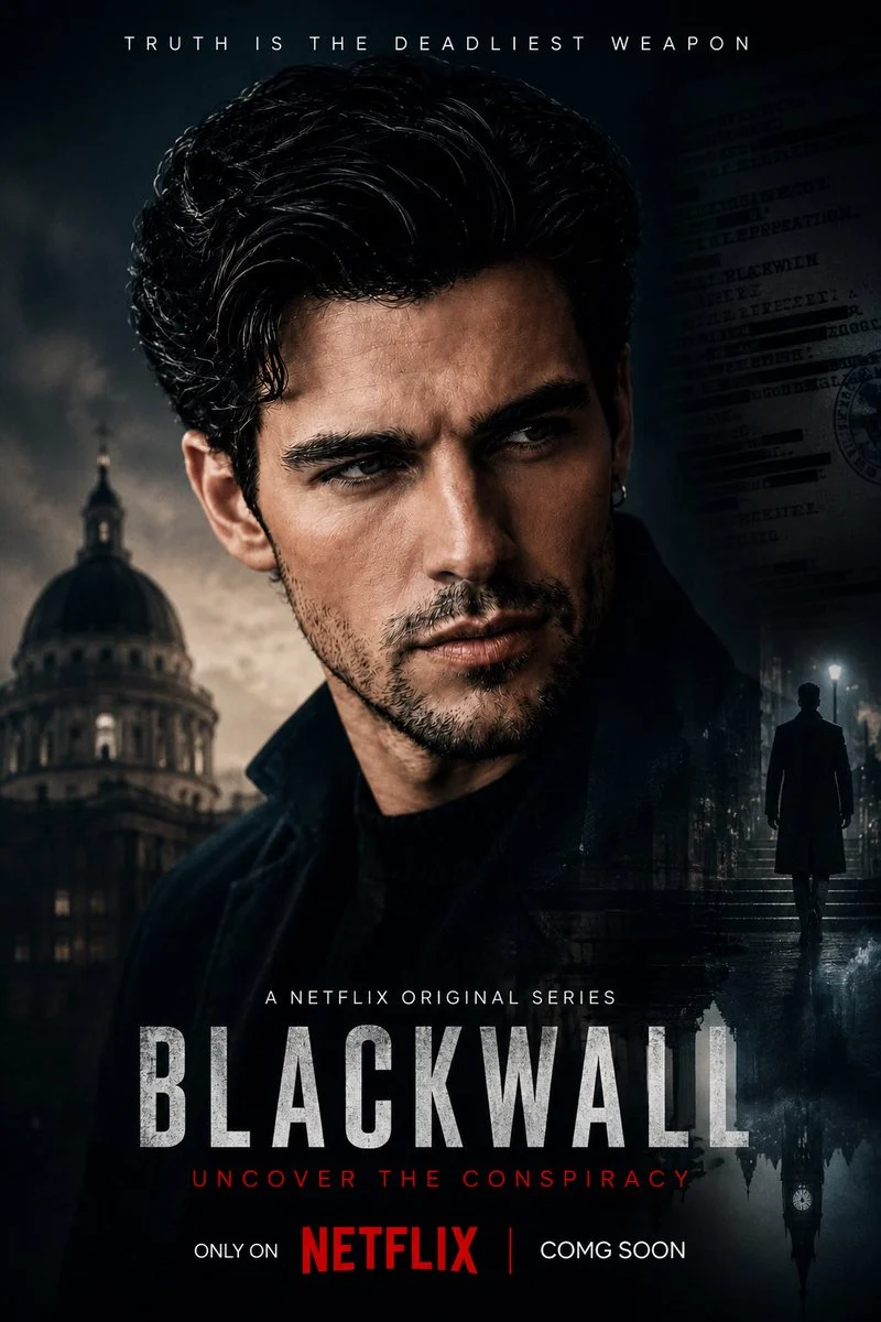 Netflix Original Series Cinematic Poster with scroll-ready composition, strong focal subject, and polished social post styling