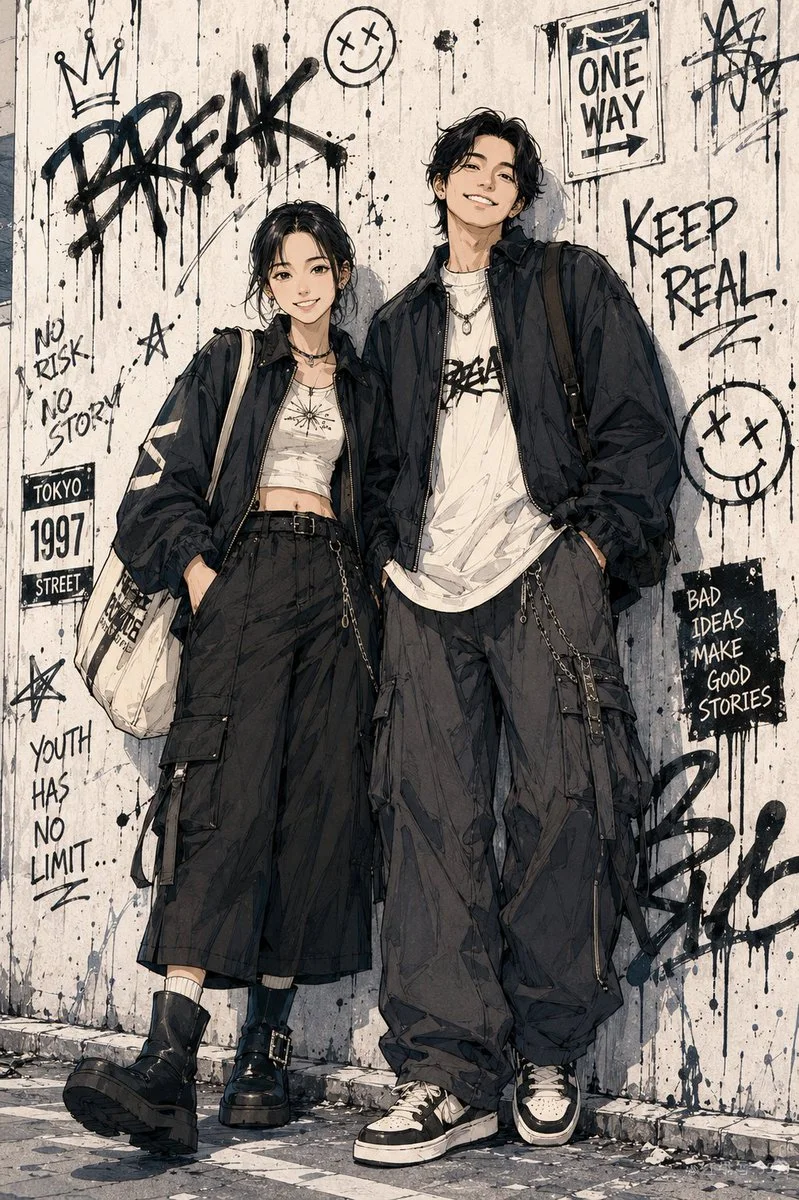 Photo to Tokyo Anime Manga Poster portrait GPT Image 2 prompt example