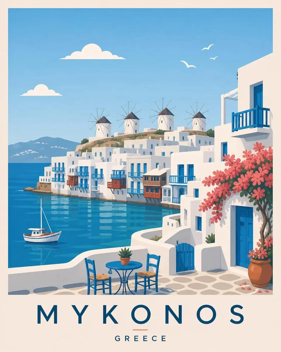 Premium Scandinavian Travel Poster poster GPT Image 2 prompt example