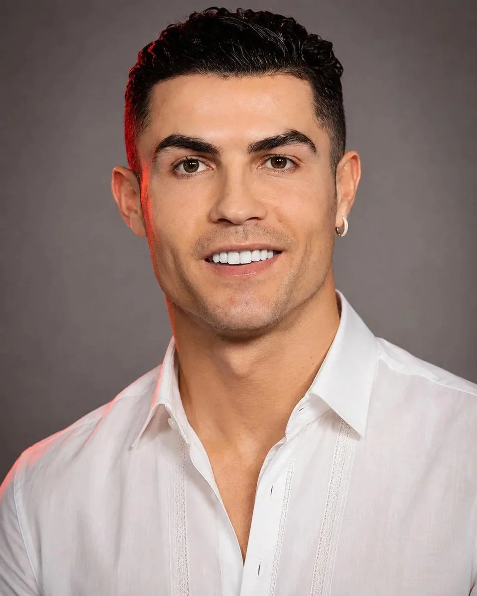 Professional Footballer Media Day Portrait with bold thumbnail composition, strong focal subject and high-contrast visual hook
