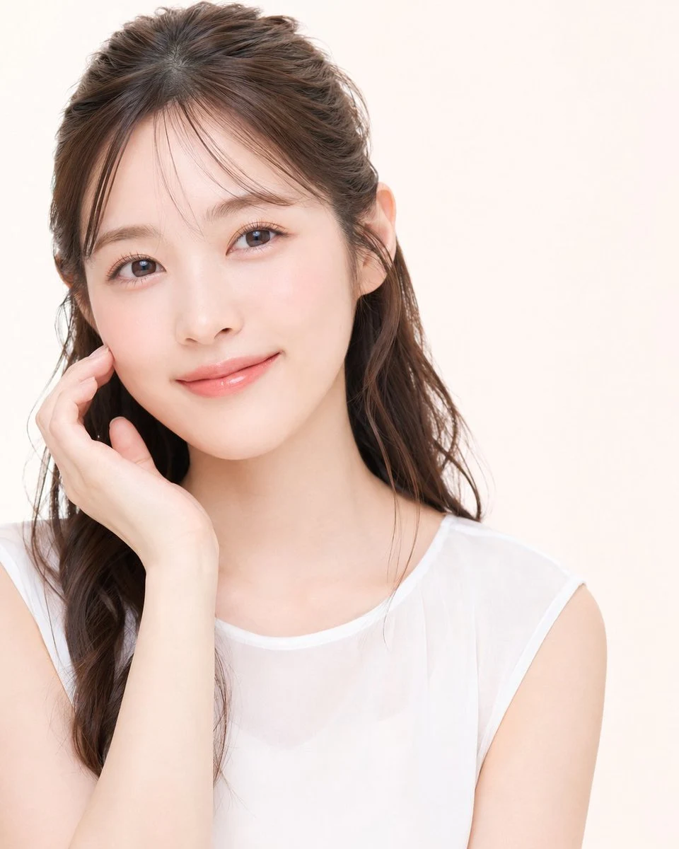 Soft Japanese Beauty Portrait portrait visual