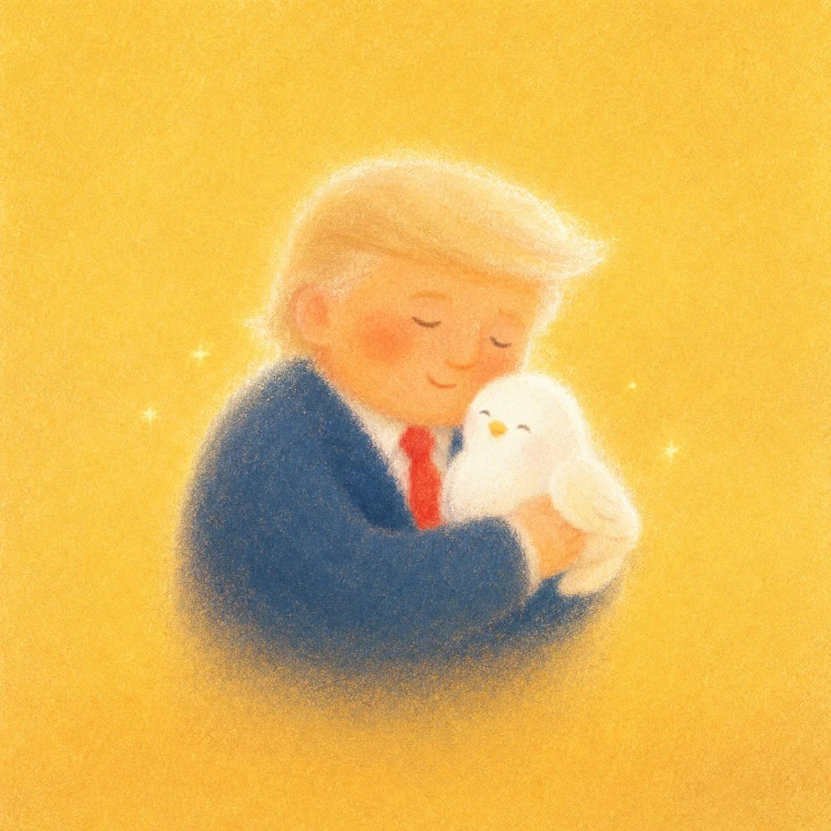 Soft Storybook Bunny Hug Avatar portrait visual