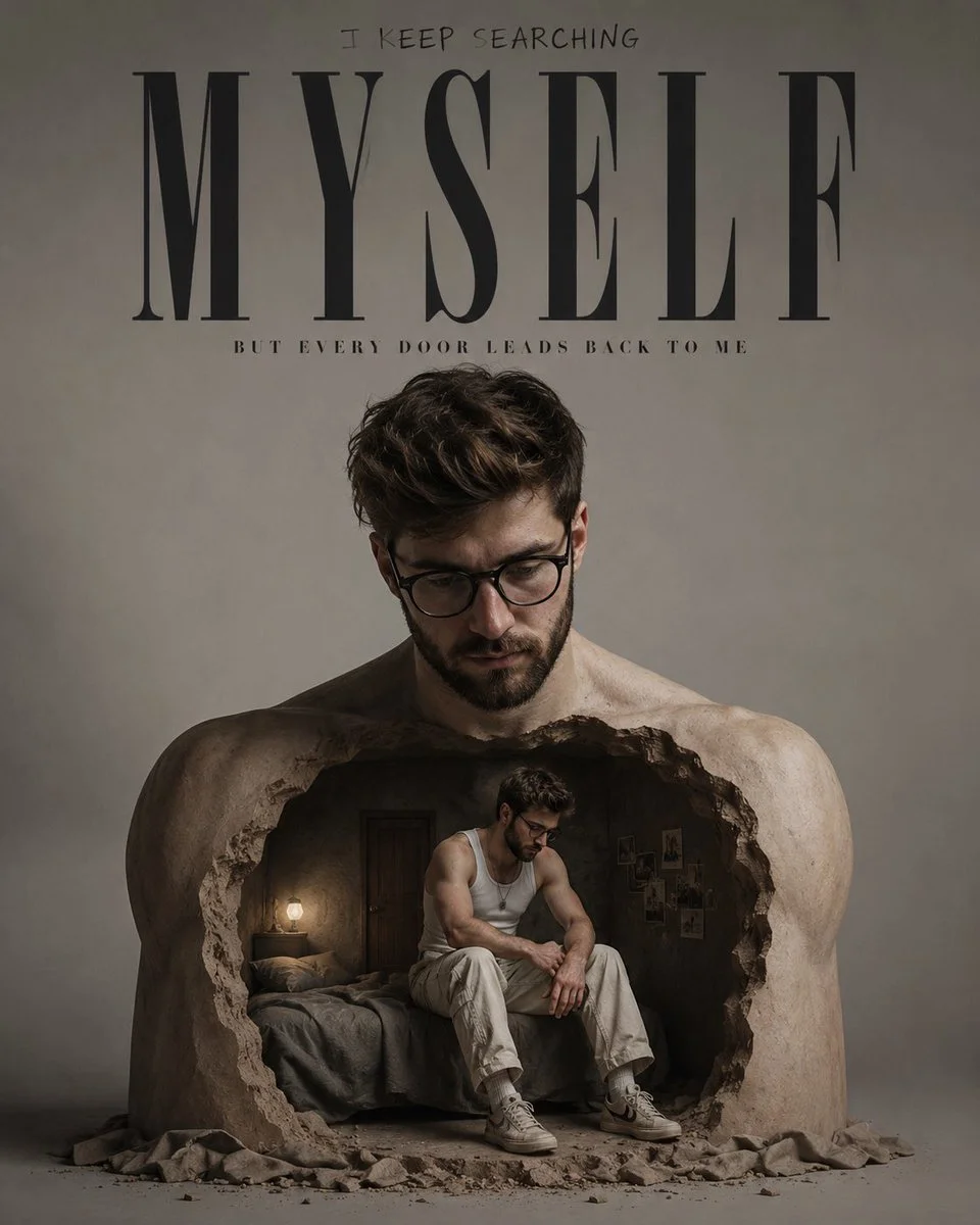 Surreal Inner Self Editorial Poster poster GPT Image 2 prompt example
