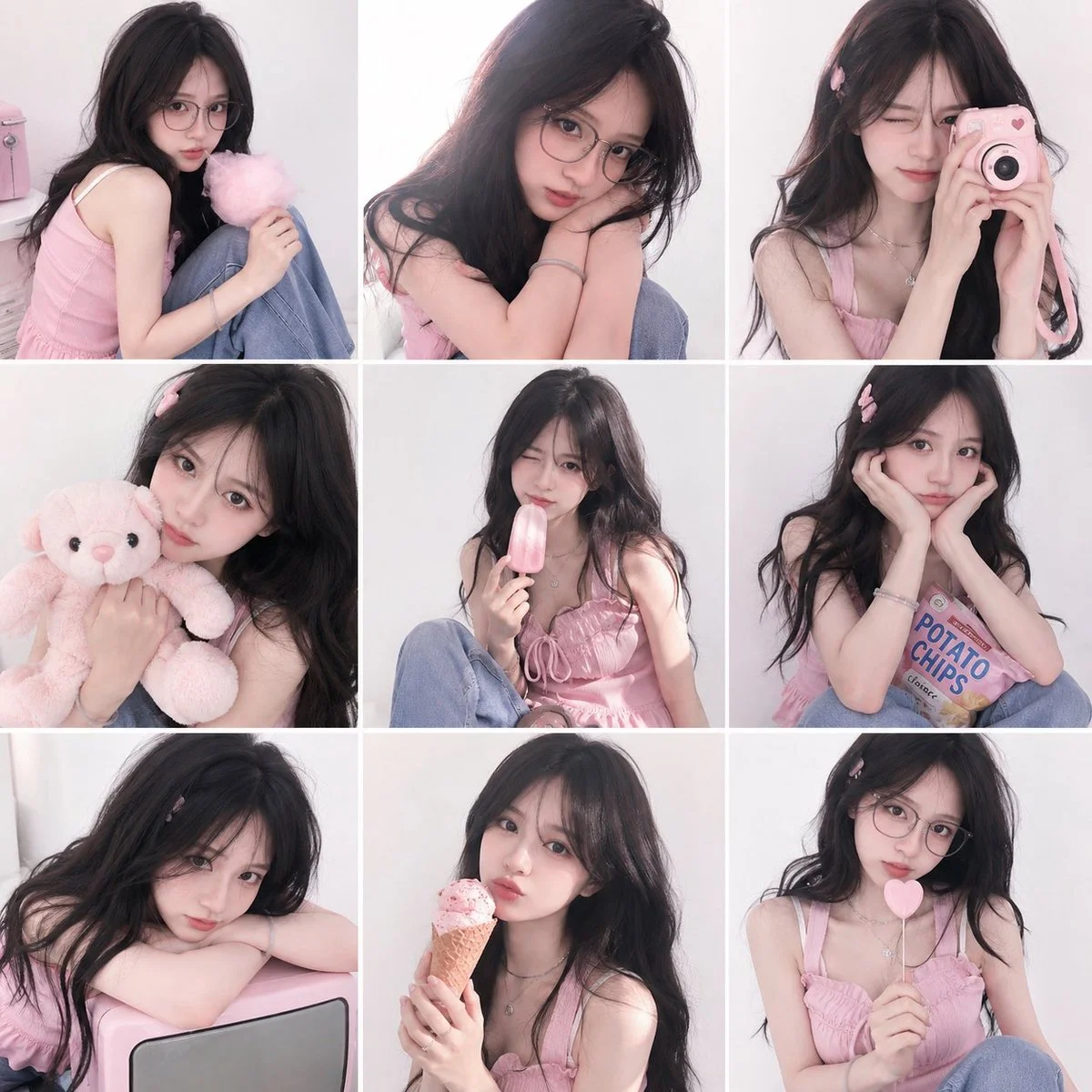Y2K Korean Soft-Girl Editorial portrait GPT Image 2 prompt example