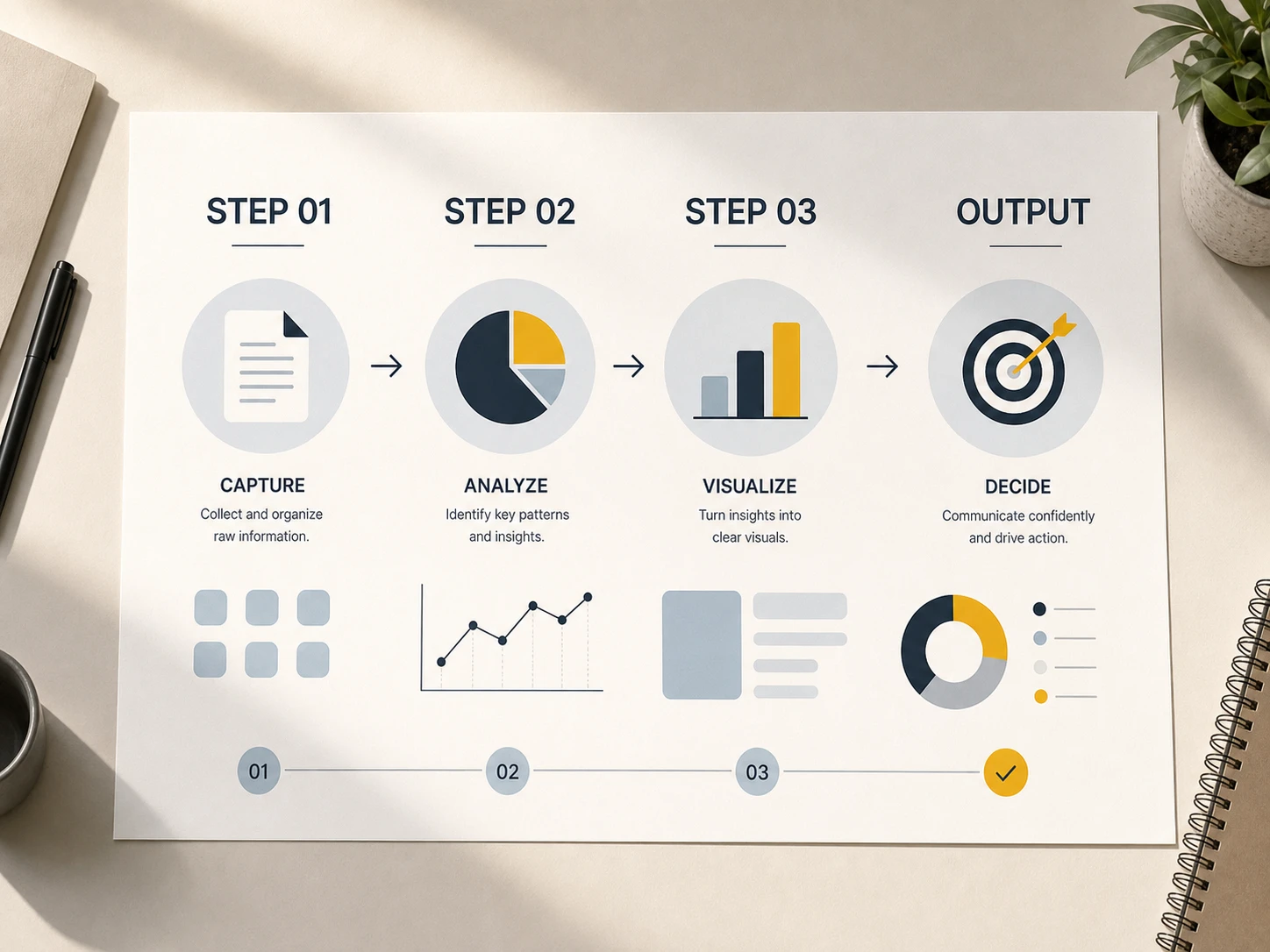 Infographics and data visuals