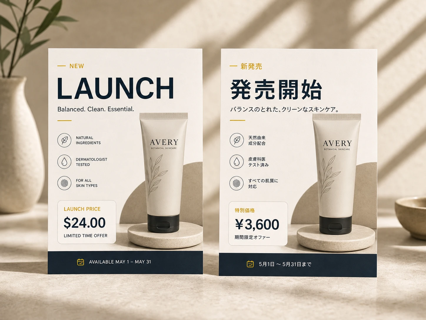 Multilingual launches