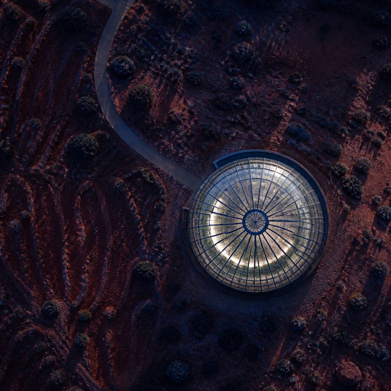 Cinematic desert architecture prompt thumbnail by Image 2