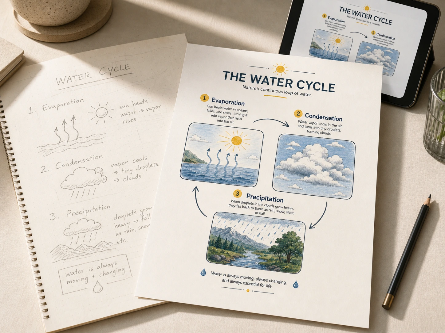 Infographics and explainer diagrams