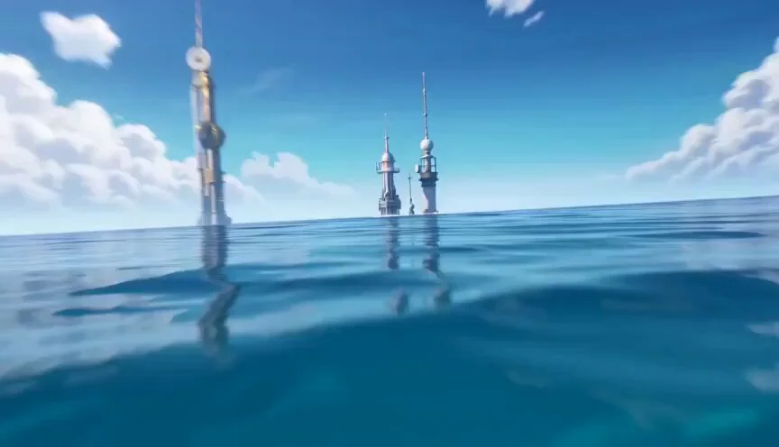 Seedance 2.0 video preview showing anime kraken battle scene