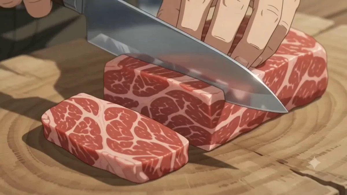 Seedance 2.0 video preview showing anime style beef pho cooking