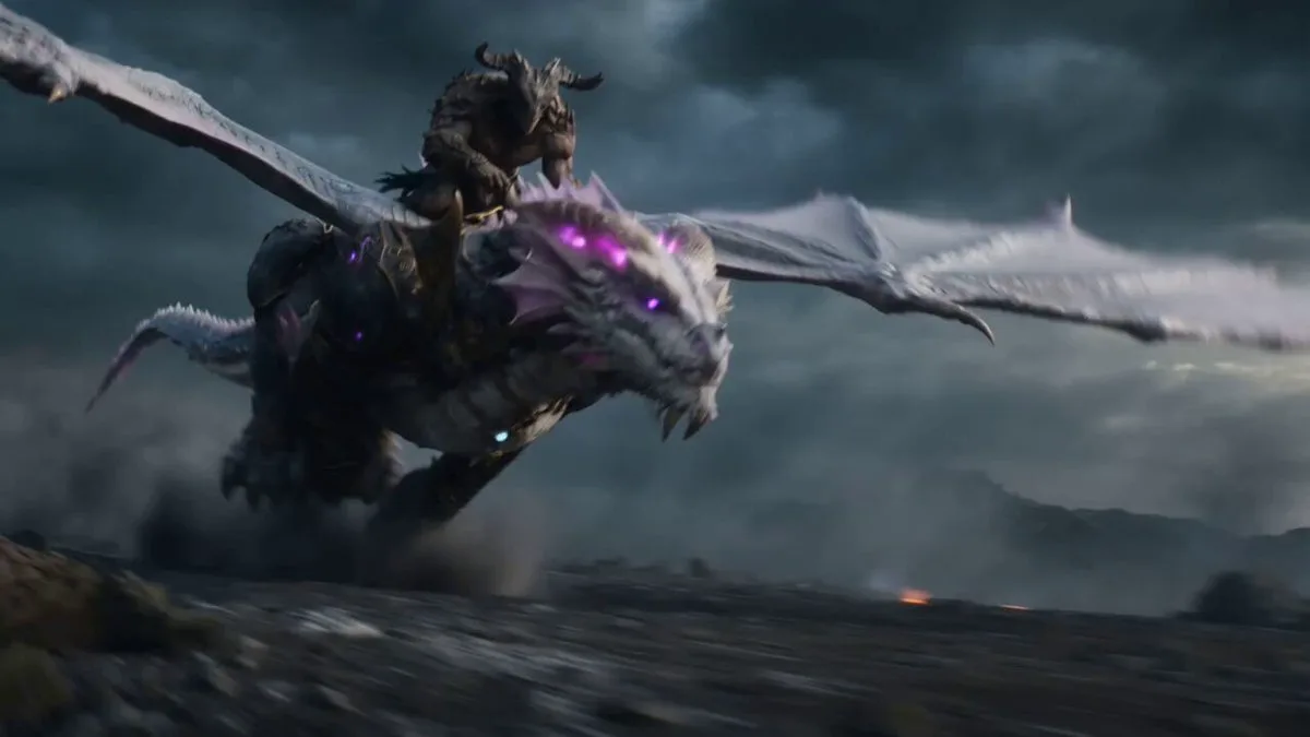 Seedance 2.0 video preview showing beastman dragon rider battle