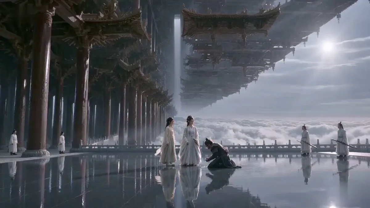 Seedance 2.0 video preview showing chinese xianxia suspense emotional short film