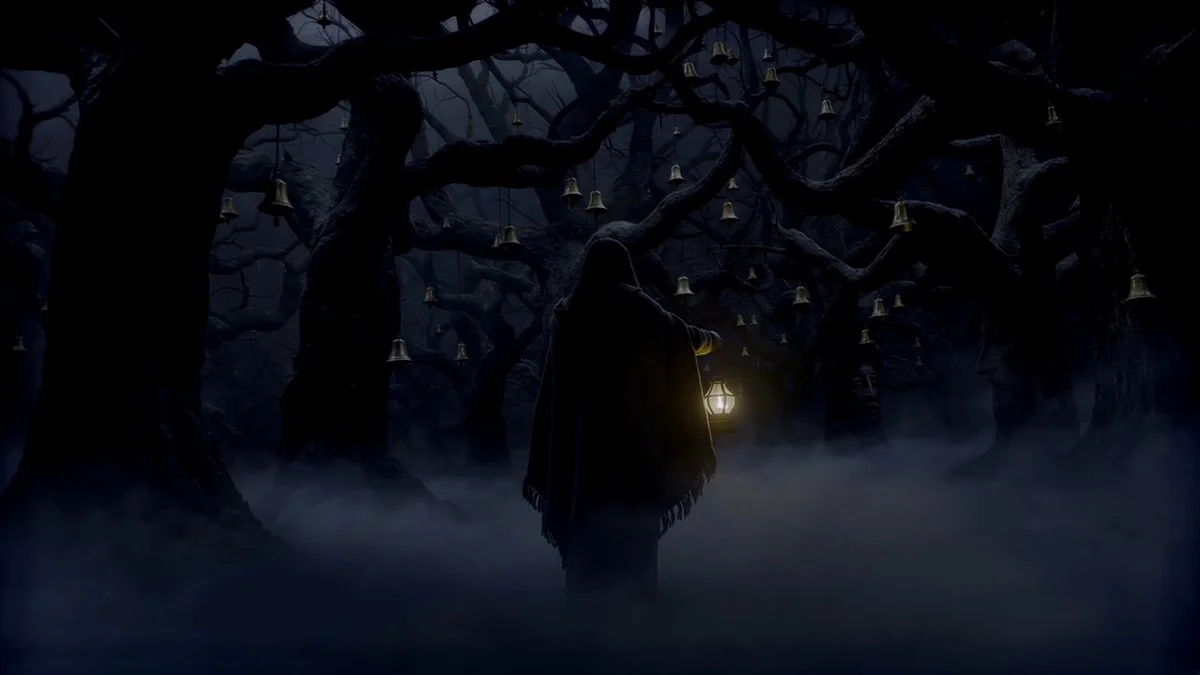 Seedance 2.0 video preview showing dark folk horror forest