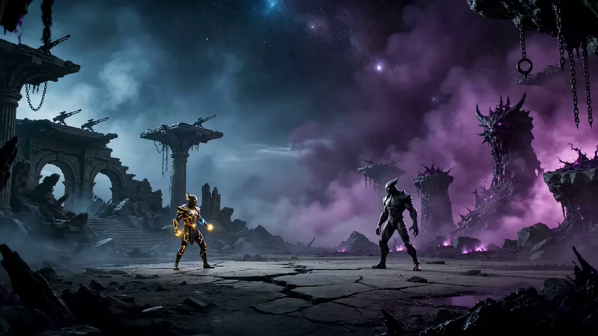 Seedance 2.0 video preview showing epic zodiac starlight battle