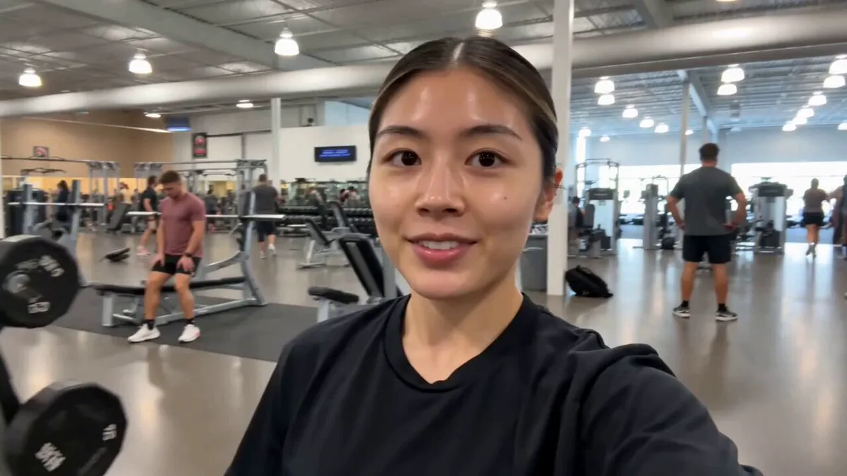Seedance 2.0 video preview showing gym vlog continuous dialogue