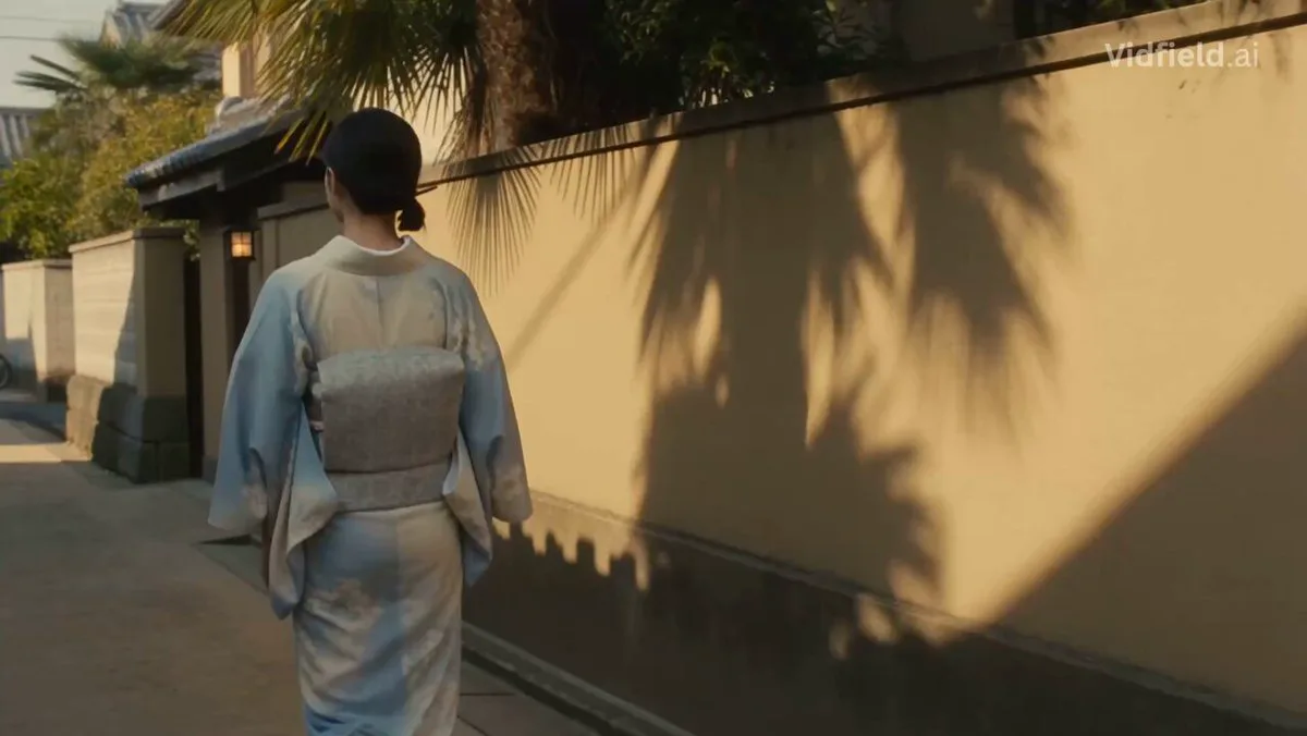 Seedance 2.0 video preview showing japanese alley golden hour walk