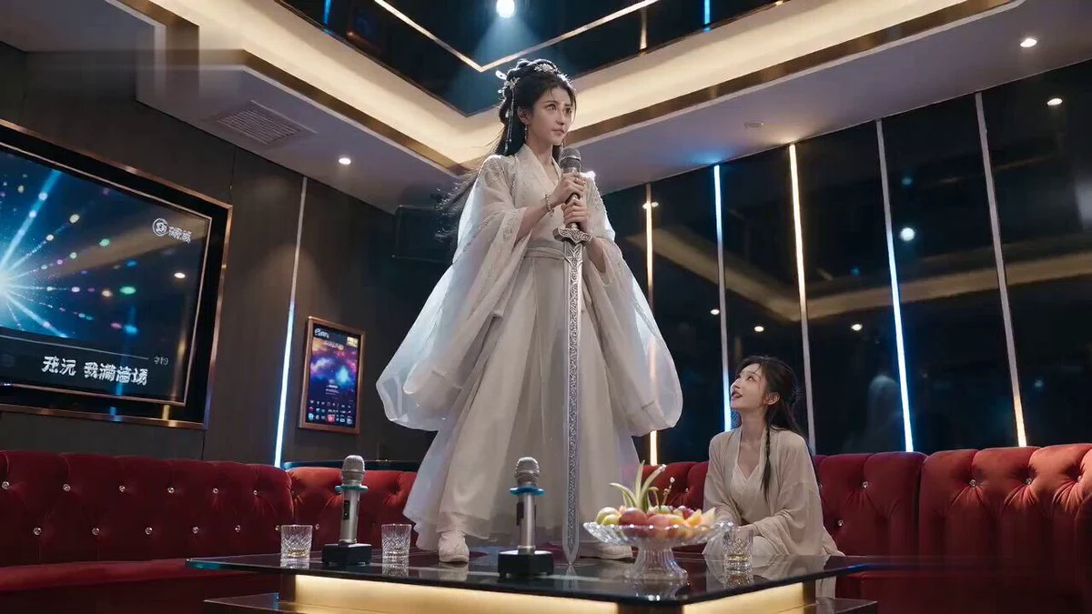 Seedance 2.0 video preview showing ktv wuxia comedy concept video