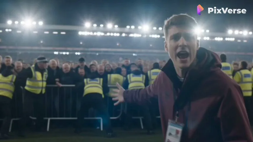 Seedance 2.0 video preview showing live sports news crowd surge report