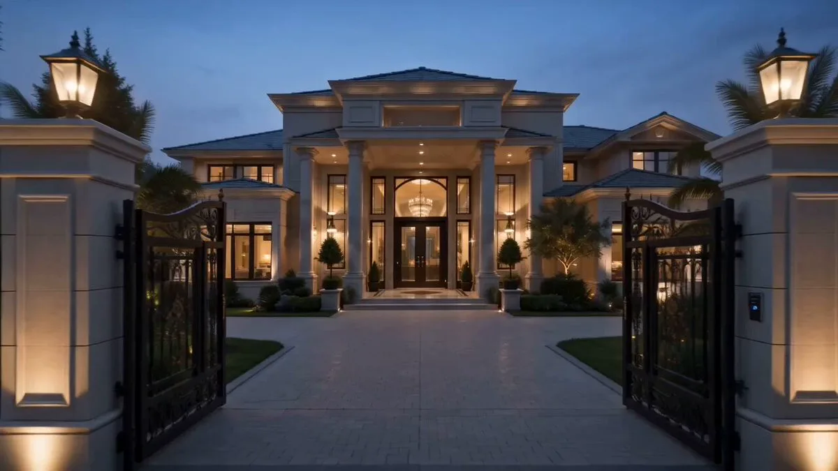 Seedance 2.0 video preview showing luxury mansion interior tour