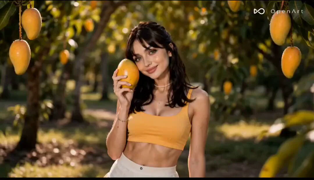 Seedance 2.0 video preview showing mango juice commercial advertisement