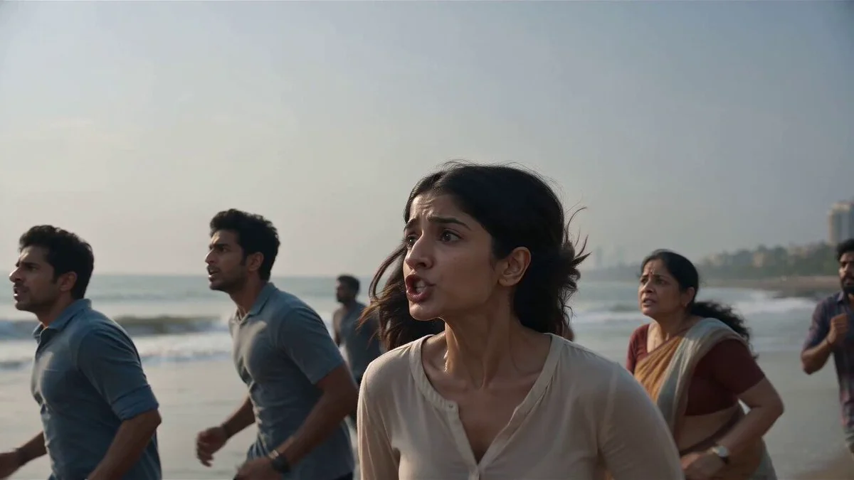 Seedance 2.0 video preview showing mumbai tsunami emergency smartphone vlog