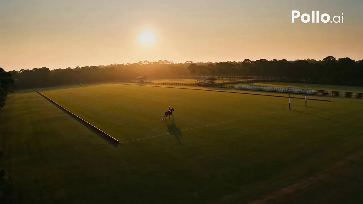 Seedance 2.0 video preview showing orange polo sports commercial