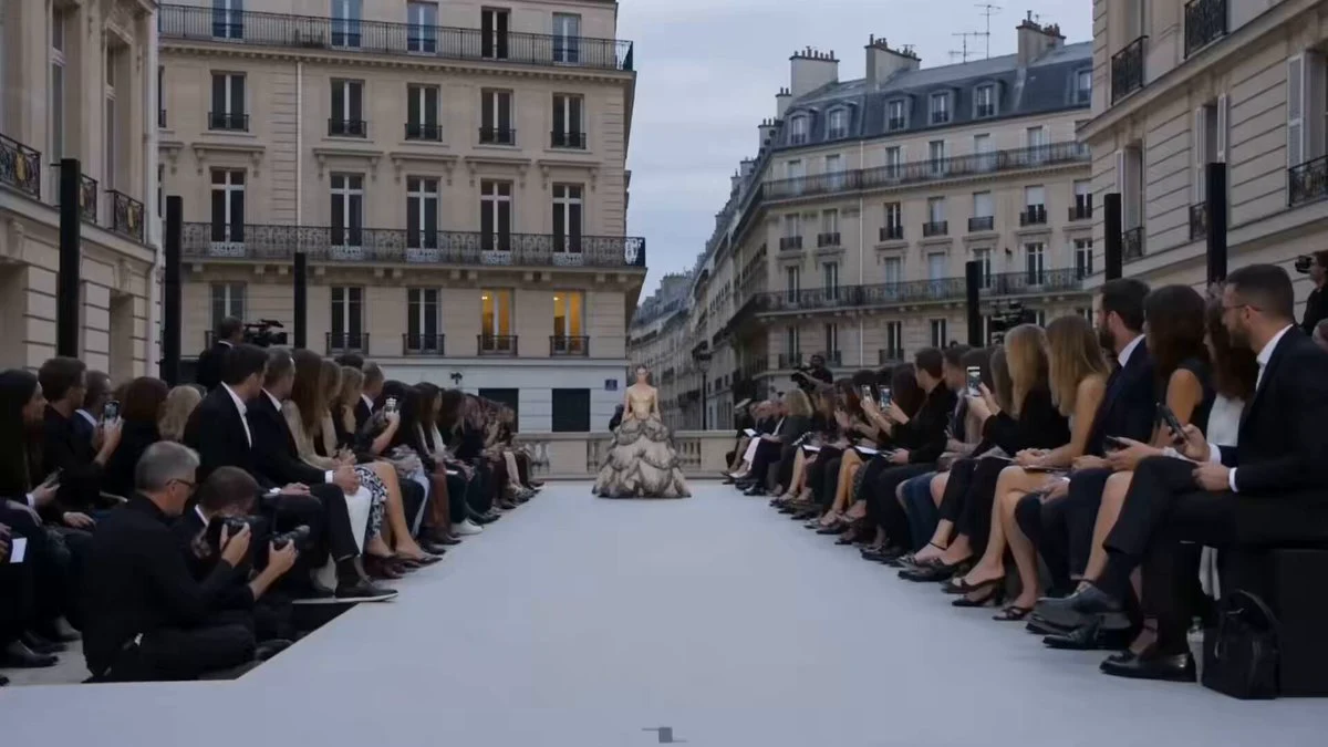 Seedance 2.0 video preview showing paris fashion runway footage