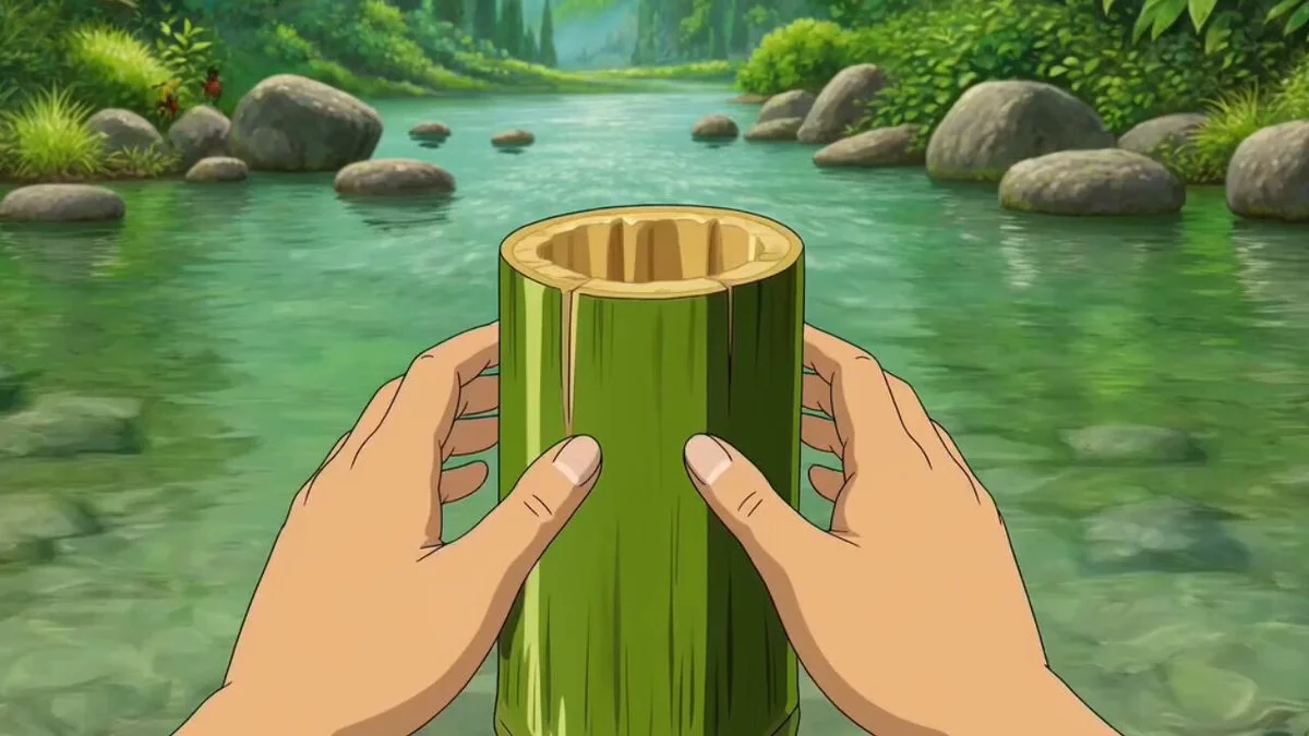Seedance 2.0 video preview showing studio ghibli inspired bamboo soup scene