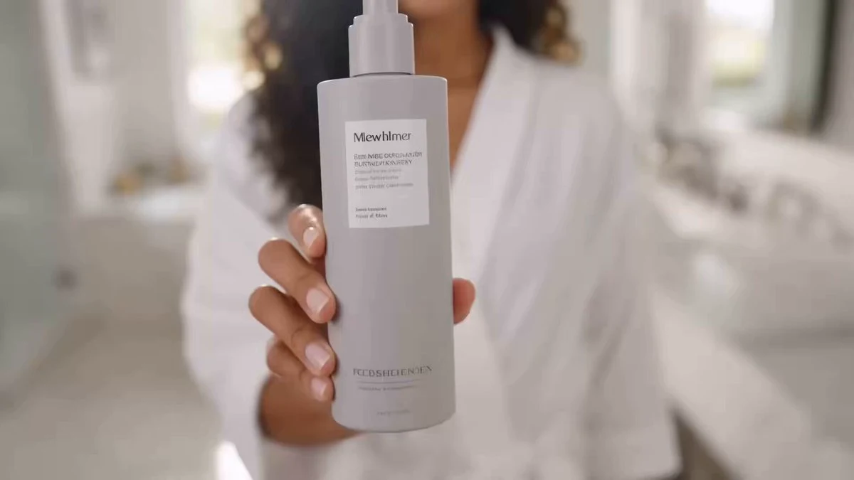 Seedance 2.0 video preview showing ugc shampoo video advertisement
