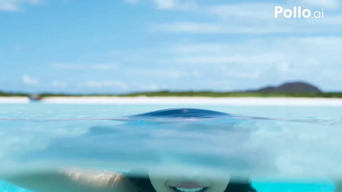 Seedance 2.0 video preview showing vibrant tropical ocean splash