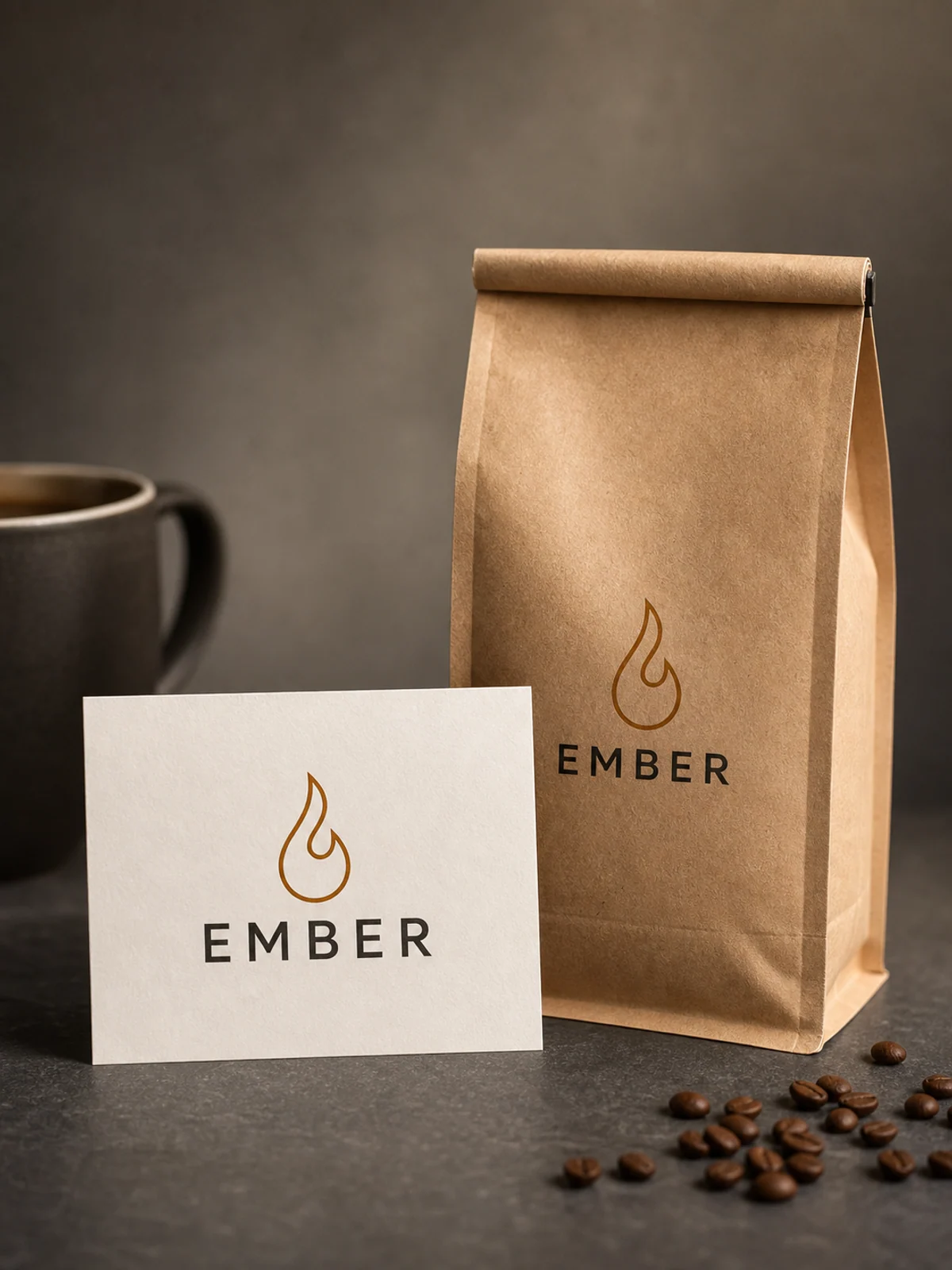 Specialty coffee brand logo design generated by Image 2 with Seedream 4.5