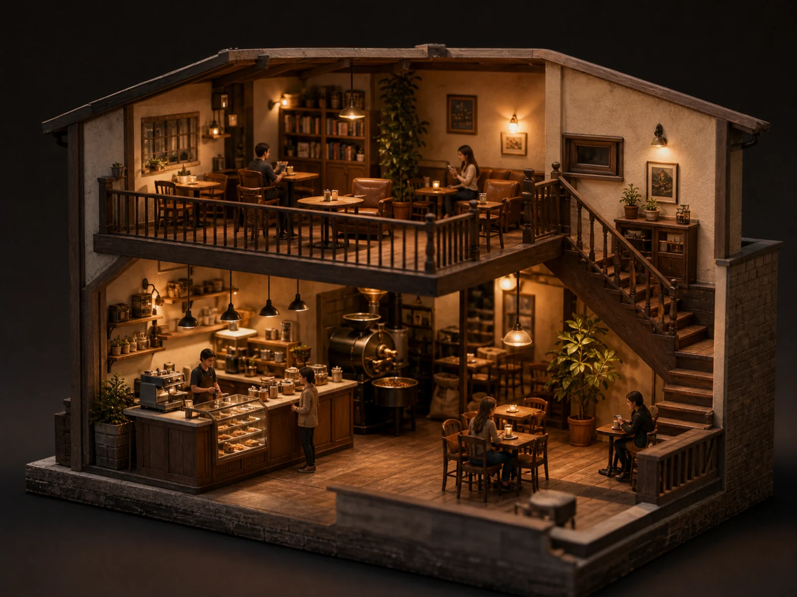 3D miniature key visual generated by Image 2 with Seedream 4.5