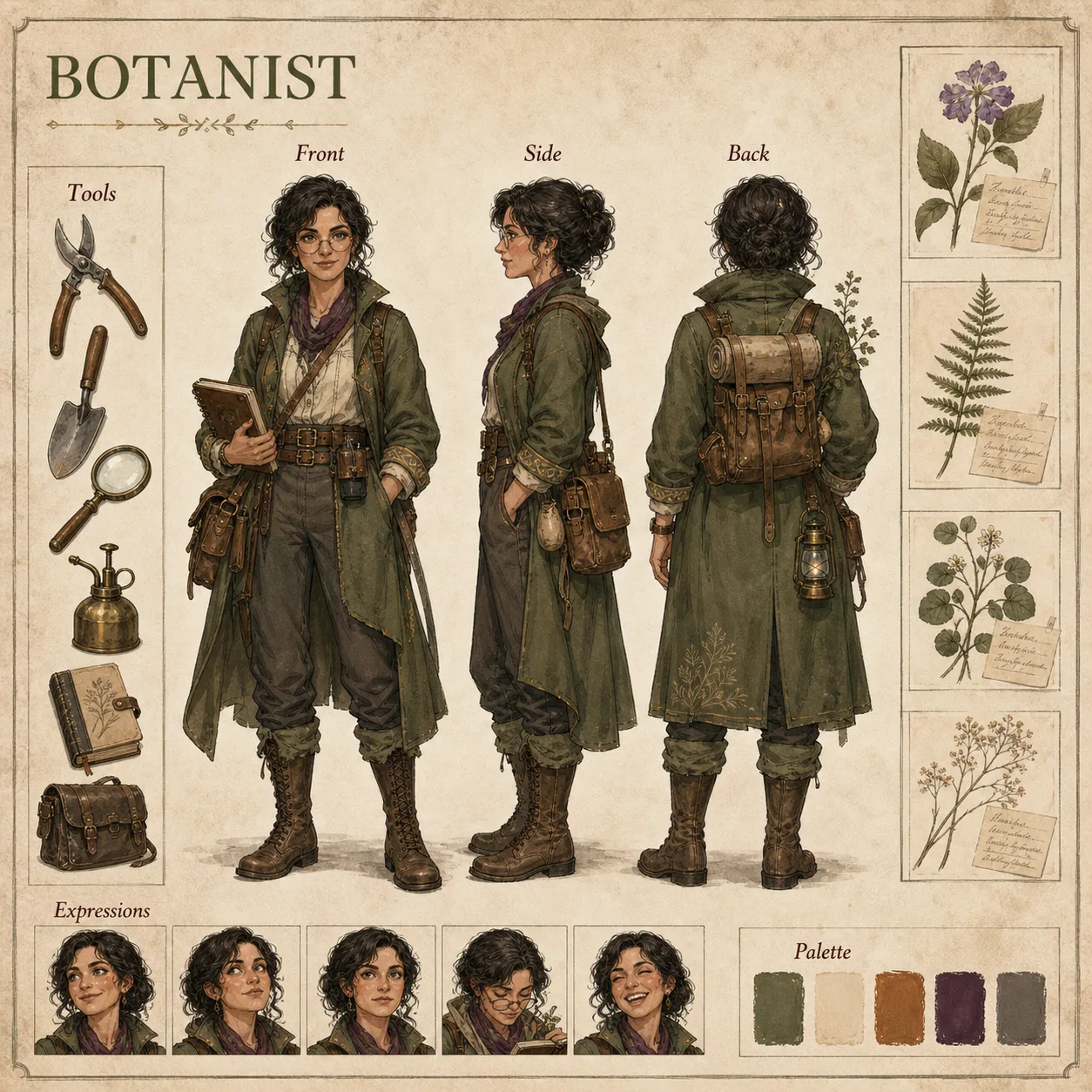 Botaniste en turnaround